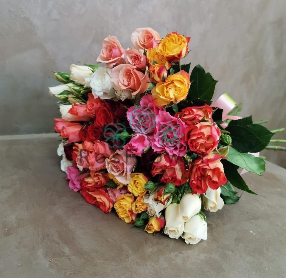 Букет цветов из: Розы в Сосновке