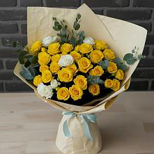 Букет цветов из:  Розы #REPLACE_PRED# Сосновке