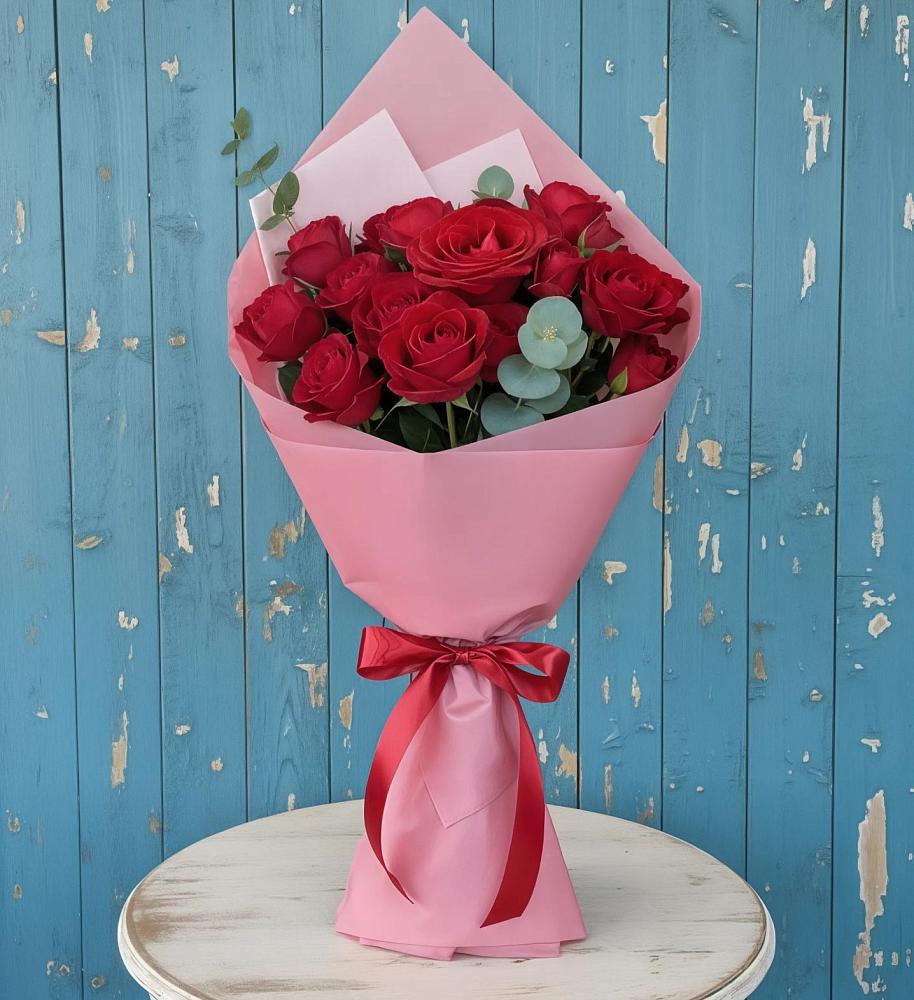 Букет цветов из: Розы в Сосновке