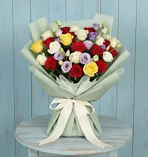 Букет цветов из:  Розы #REPLACE_PRED# Сосновке
