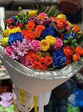 Букет цветов из:  Розы и Хризантемы #REPLACE_PRED# Сосновке