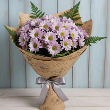 Букет цветов из:  Хризантемы в Сосновке