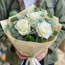 Букет цветов из:  Розы в Сосновке
