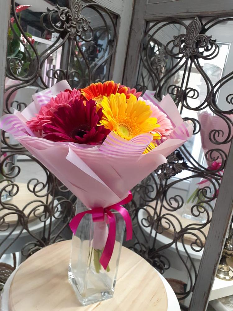 Букет цветов из: Герберы в Сосновке