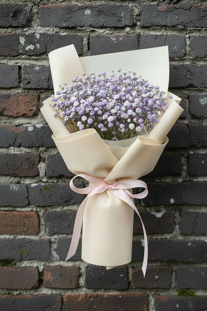 Букет цветов из: Гипсофила в Сосновке