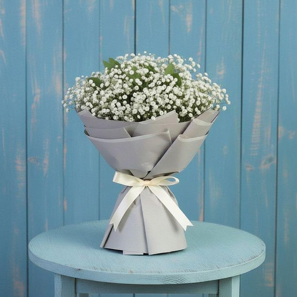 Букет цветов из: Гипсофила в Сосновке