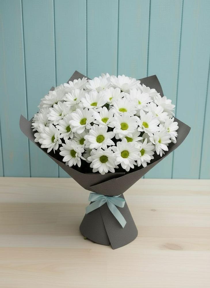 Букет цветов из: Хризантемы в Сосновке