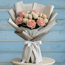 Букет цветов из:  Розы в Сосновке