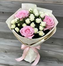 Букет цветов из:  Розы в Сосновке