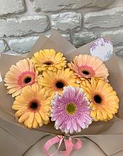 Букет цветов из:  Герберы #REPLACE_PRED# Сосновке