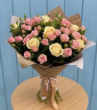 Букет цветов из:  Розы в Сосновке