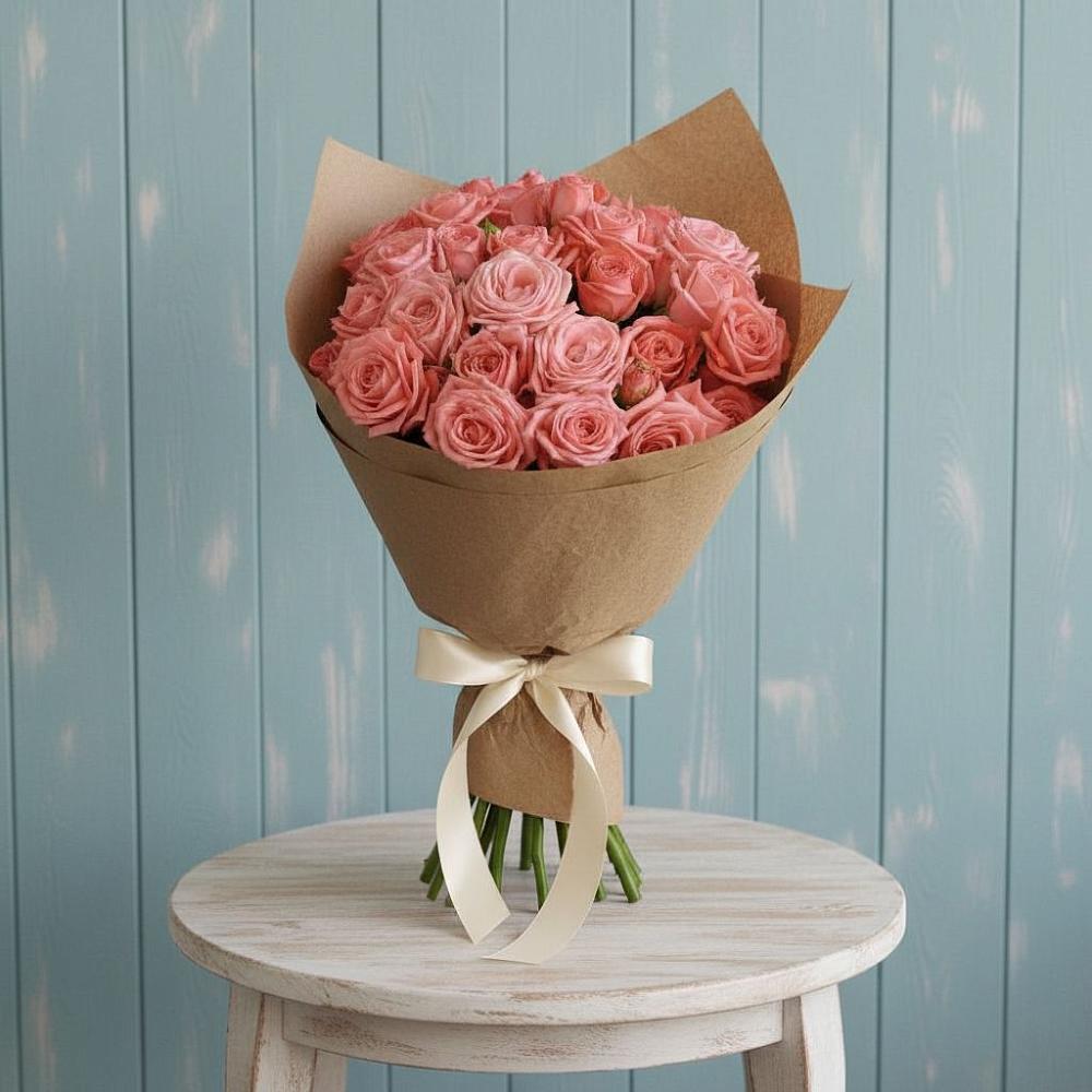 Букет цветов из: Розы в Сосновке